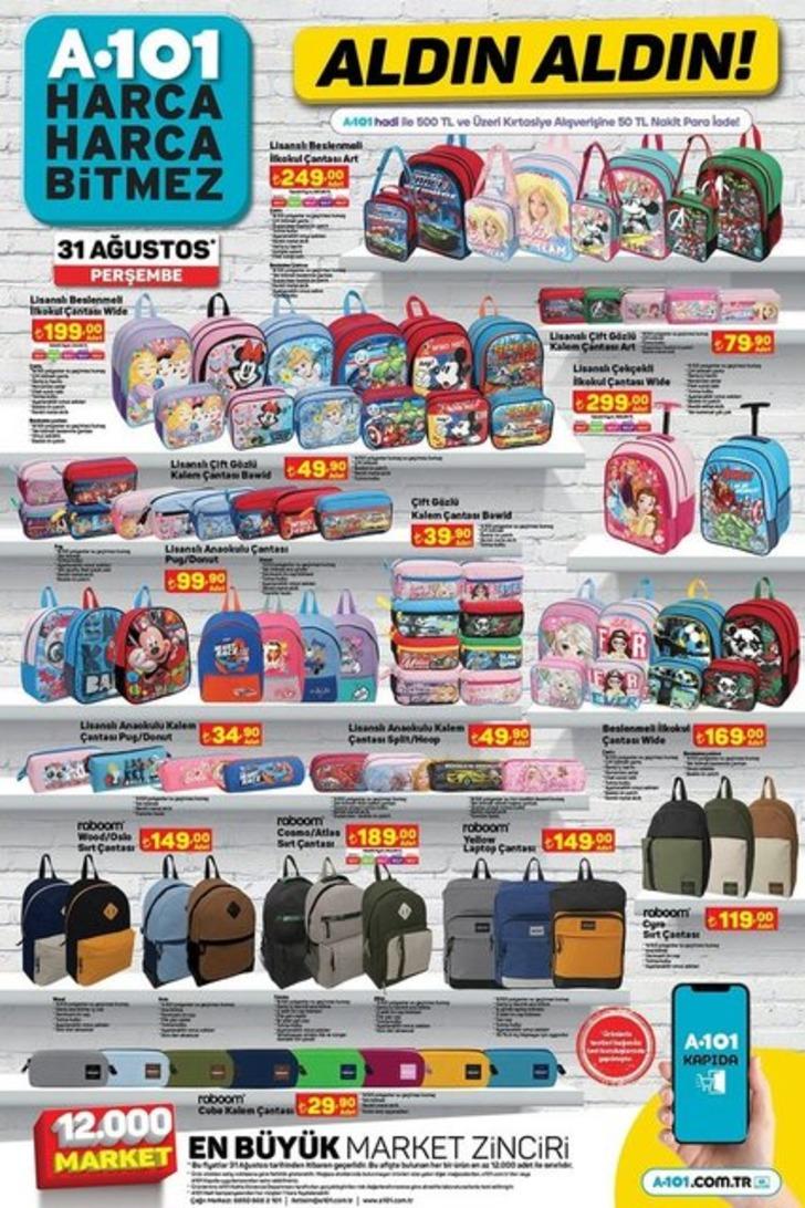 A101'den dikkat çeken fırsat! Airfryer 2.499 TL, 3'lü ankastre set 8.799 TL! 31 Ağustos 2023 A101 aktüel ürünler kataloğu G3