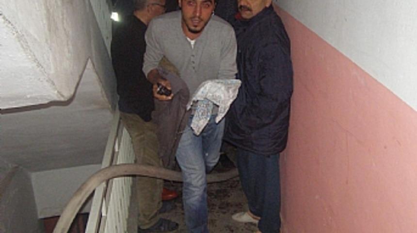 Malatya'da yangın paniği