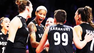 A Milli Kadın Voleybol Takımımız Avrupa Şampiyonası'nda yarı finale yükseldi!