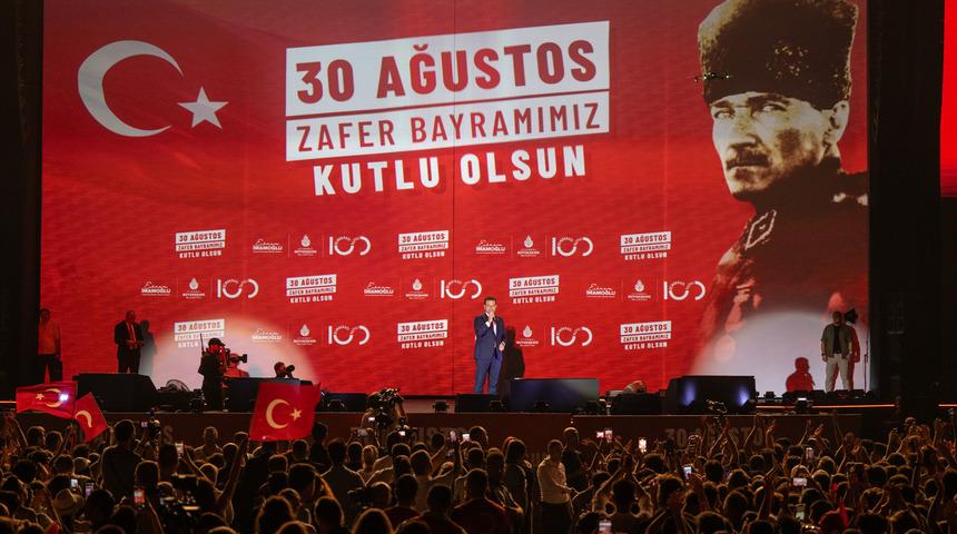 İstanbul'da Büyük Zafer'in 101. yıl dönümü Yenikapı'daki etkinlikle kutlandı