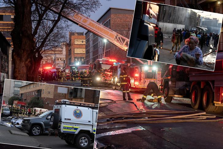 Johannesburg'da yangın faciası! 52 ölü, 40'tan fazla yaralı...