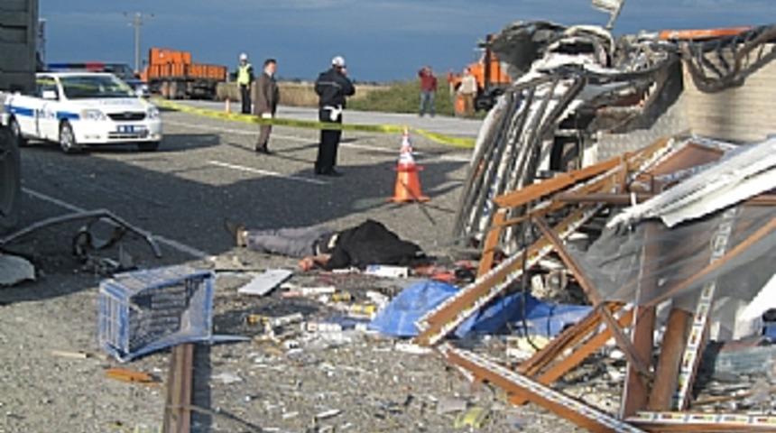 S&ouml;ke-Bodrum karayolunda trafik kazası