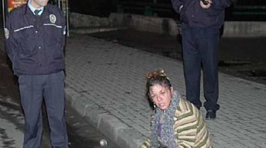 Tacize uğrayan kadın isyan etti