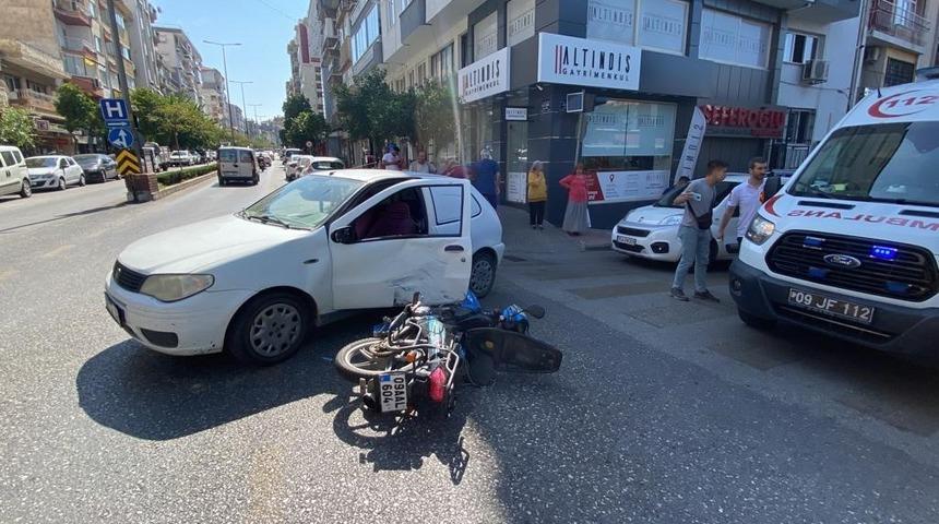 Aydın’da trafik kazası: 1 yaralı