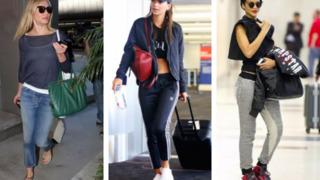 Rahatlık da şıklık kadar önemli! Rihanna'dan Emrata'ya ünlülerin seyahat kombinlerini sizler için derledik