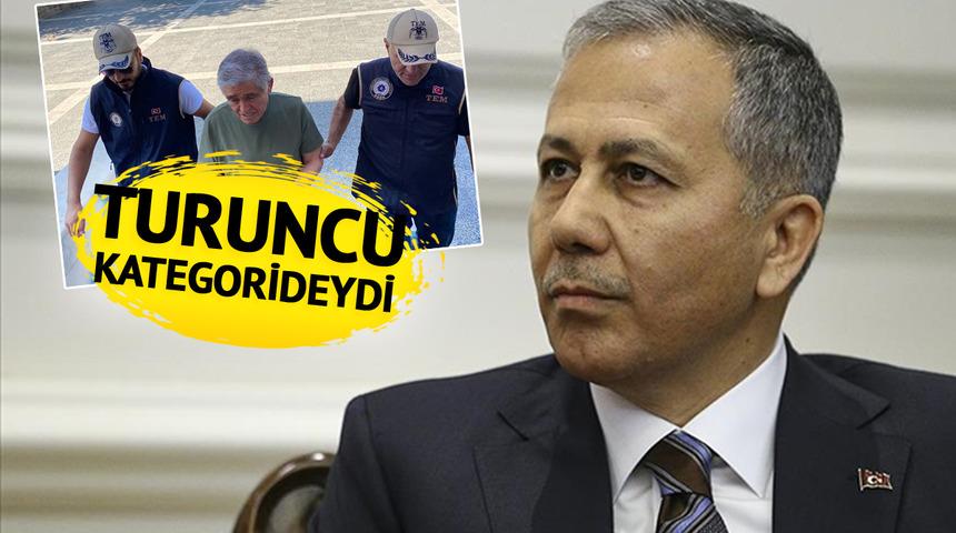 SON DAKİKA | Bakan Yerlikaya duyurdu! "Turuncu kategoride yer alan firari FETÖ üyesi yakalandı"