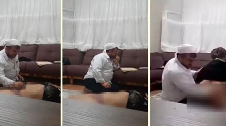 Görüntüler gündem olmuştu... 'Sahte Hoca' Burhan Dalğali'den bu kez de genç kıza taciz! Polisler linçten zor kurtardı, tutuklandı