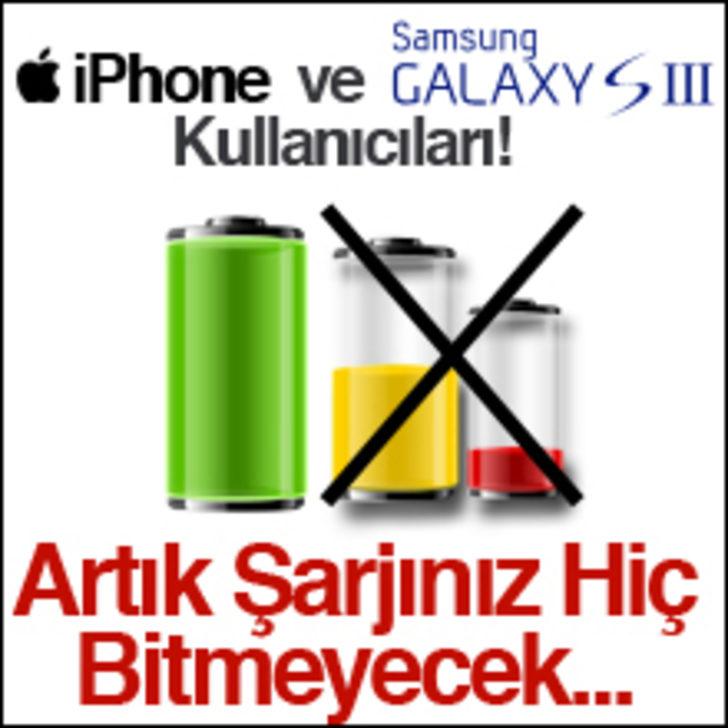 Akıllı Telefonunuzun Şarjı Hi&ccedil; Bitmesin!