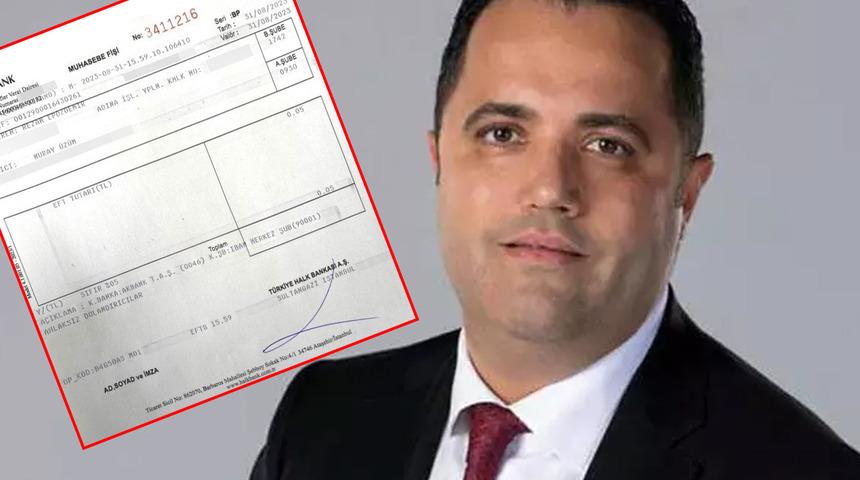 Ünlü avukat Rezan Epözdemir dolandırıcıların tuzağına düşmedi! Sert kayaya çarptılar: Gönderdikleri IBAN'a para yatırıp bu notu düştü
