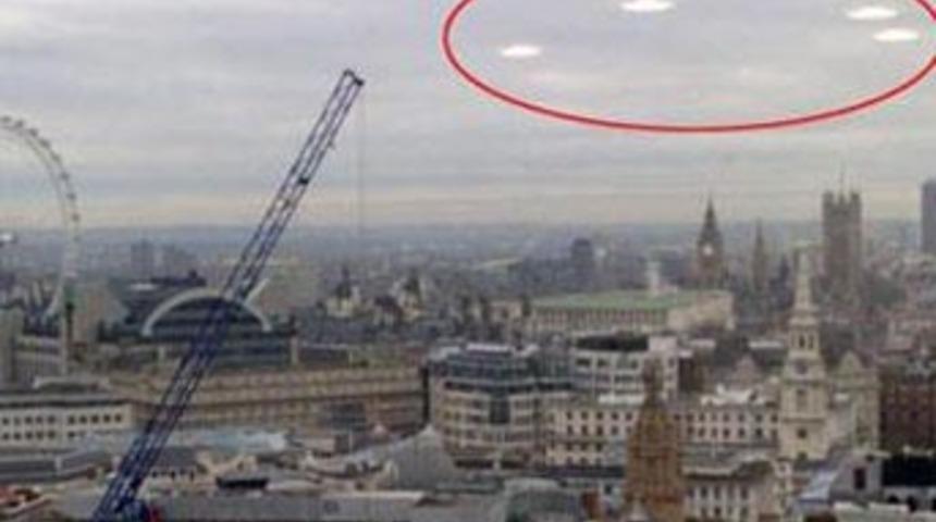 Londra'yı UFO'lar bastı!