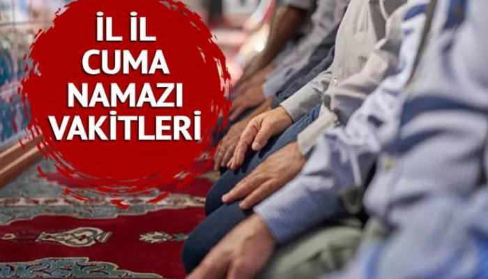 CUMA NAMAZI SAATLERİ 29 EYLÜL 2023: İstanbul’da cuma namazı saat kaçta? Diyanet il il cuma namazı vakitleri