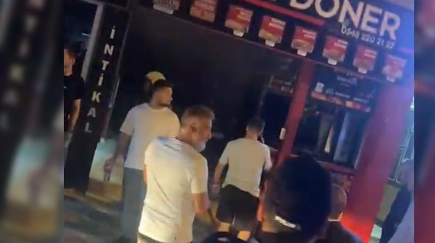 Dönerci dükkanında baca yangını