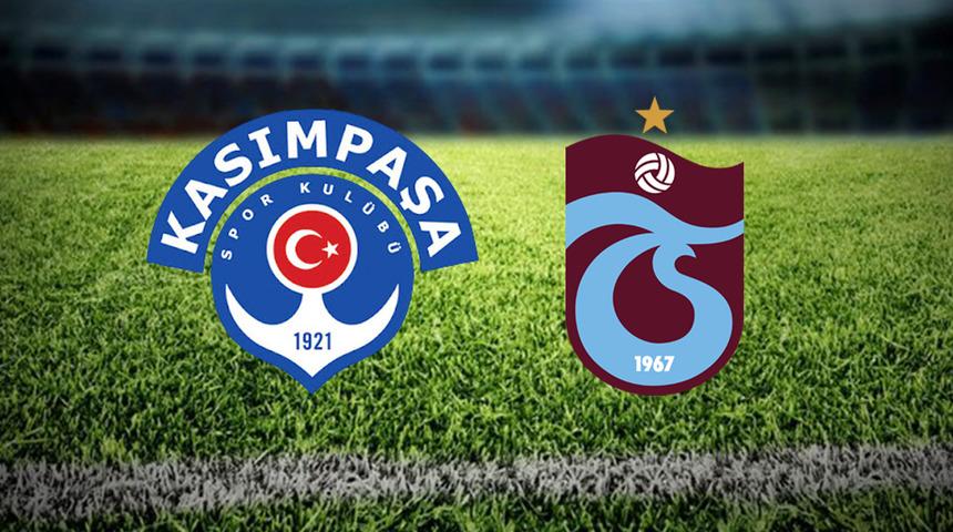 KASIMPAŞA TRABZONSPOR MAÇ SONUCU! Süper Lig Kasımpaşa Trabzonspor maçı ne zaman, saat kaçta, hangi kanalda? İşte ilk  11'ler