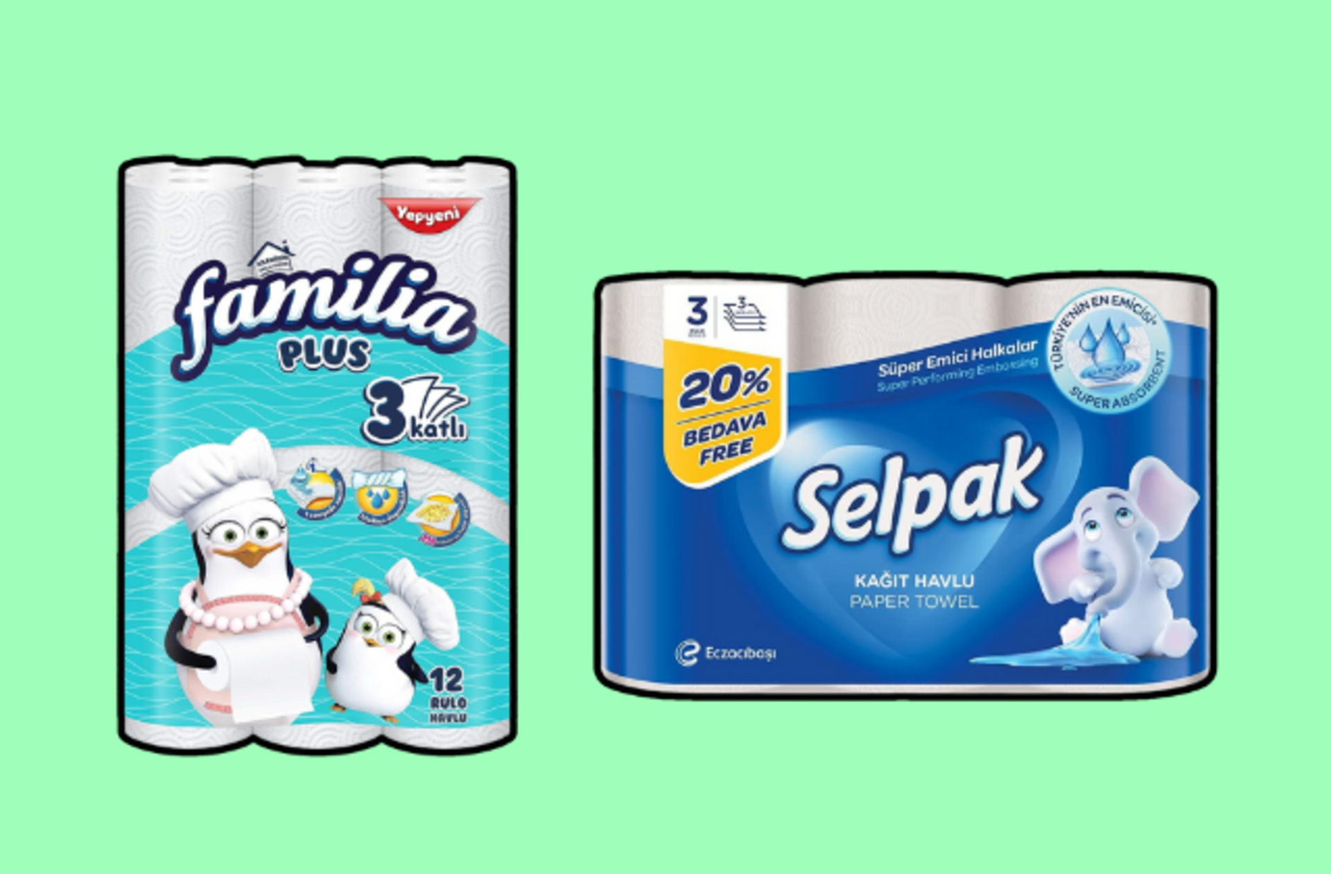 Mutfağınızda, banyonuzda mutlaka olması gereken en iyi kağıt havlu çeşitleri