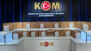 Ankara'da kaçakçılık operasyonunda 2 şüpheli yakalandı
