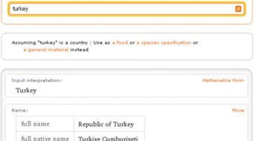 Wolfram Alpha kullanıma sunuldu