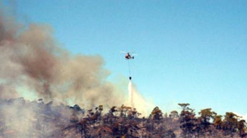 Marmaris'teki orman yangını kontrol altına alındı
