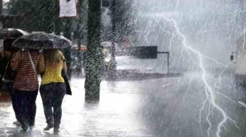 Denizli’de gök gürültülü sağanak yağışlara dikkat