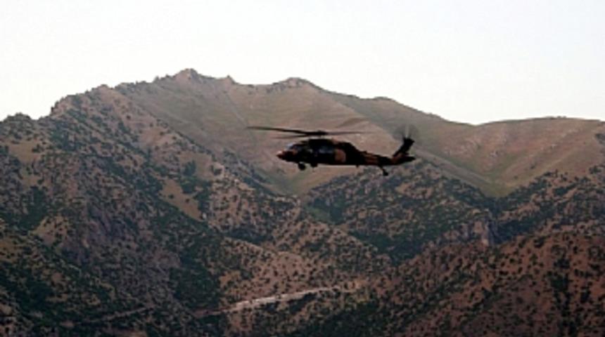 Beyt&uuml;şşebap'ta hava destekli operasyonlar s&uuml;r&uuml;yor