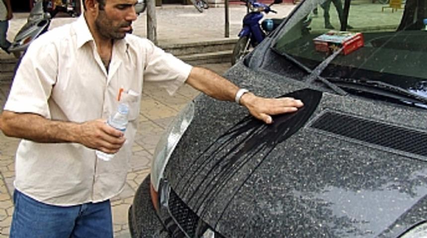 Toz bulutu hayatı fel&ccedil; etti
