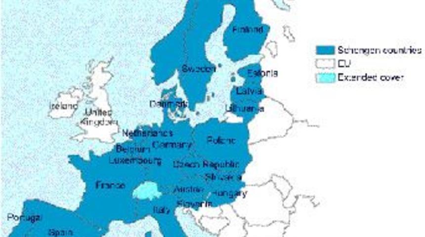 İsvi&ccedil;re gelecek ay Schengen'e dahil oluyor