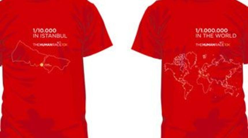 Nike'tan, Human Race katılımcılarına  tiş&ouml;rt hediyesi
