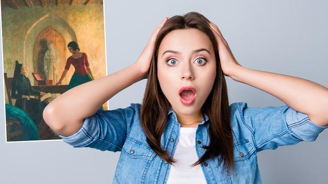 Pazardan aldığı tablonun değeri dudak uçuklattı! Meğerse ünlü bir ressama aitmiş