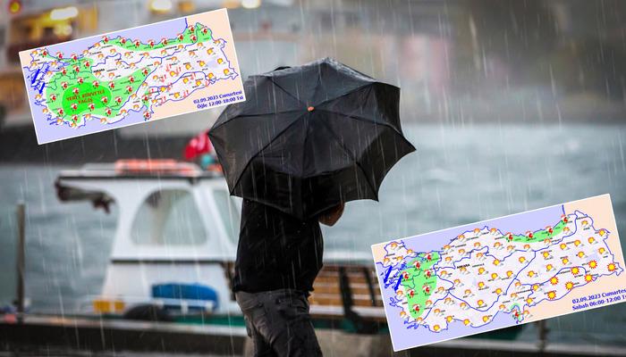 Meteoroloji’den İstanbul ve Ankara’ya yağış uyarısı! O bölgede kuvvetli sağanak bekleniyor…