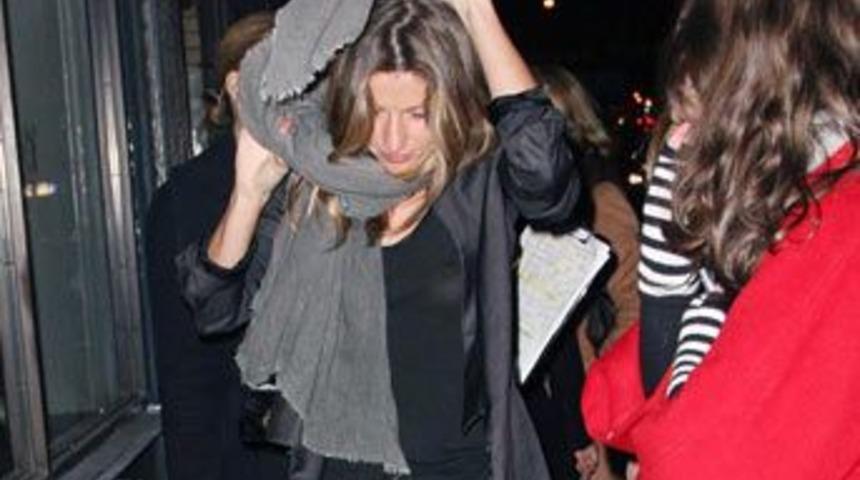 Gisele flaş kurbanı