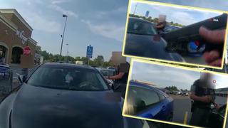 ABD'de polis skandalı! 'Araçtan in' uyarısını dinlemeyen 2 çocuk annesi hamile kadını...