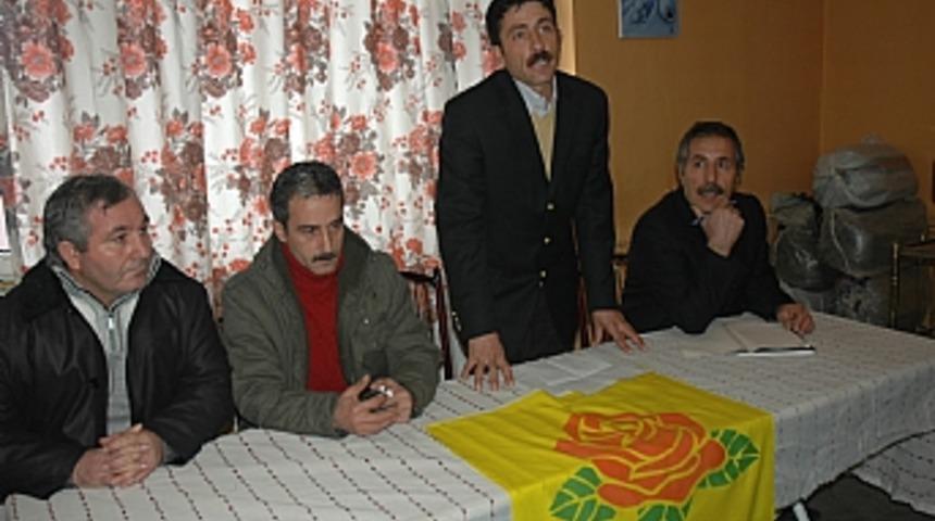 DTP'de tutuklu başkan aday adayı oldu