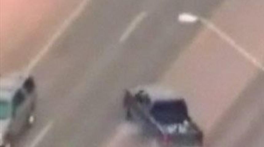 ABD'de film sahnelerini aratmayacak kovalamaca