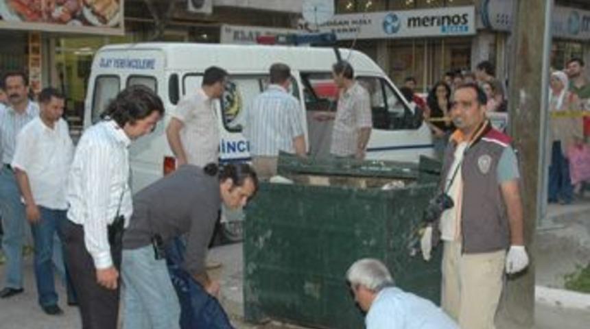 &Ccedil;&ouml;p bidonunda bebek cesedi bulundu