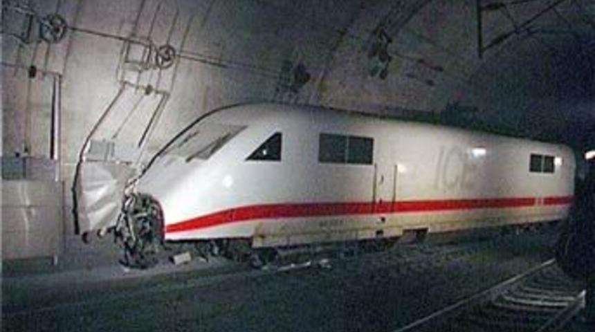 Hızlı tren koyuna &ccedil;arptı, 25 yolcu yaralandı