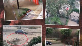 Selin etkili olduğu Samsun'da dehşet anları! Yürekler ağza geldi, ölümden döndüler