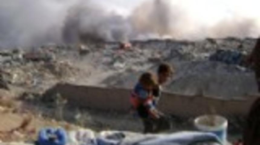 &Ccedil;&ouml;p evden dram &ccedil;ıktı