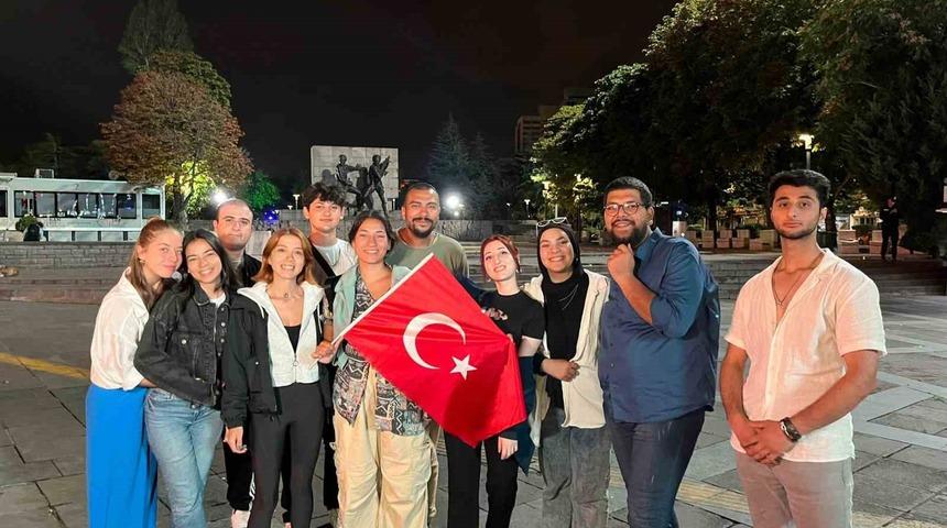 Ankara&rsquo;da &ldquo;Filenin Sultanları&rdquo; i&ccedil;in şampiyonluk coşkusu