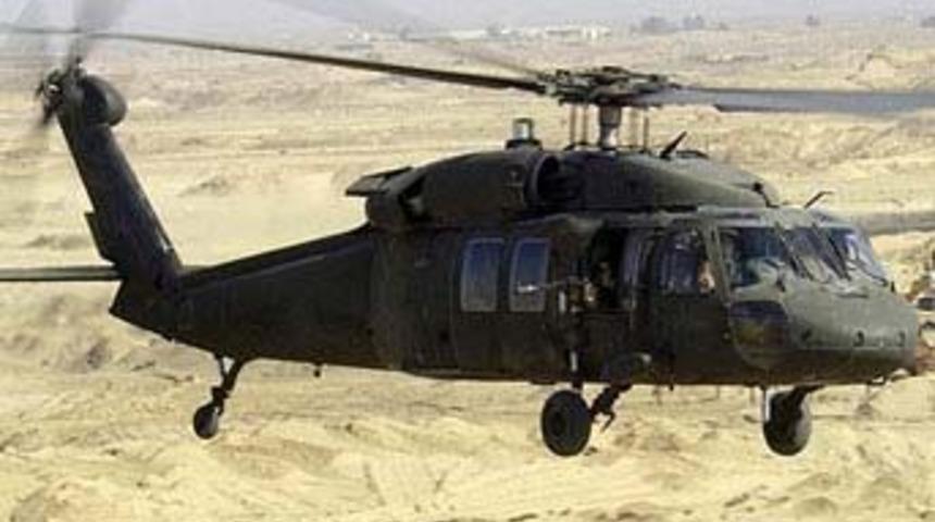 Askeri helikopter kayboldu