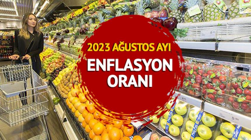 AĞUSTOS AYI ENFLASYON ORANI 2023 SON DAKİKA: TEFE TÜFE ile Ağustos ayı enflasyon oranı ne oldu, yüzde kaç? TÜİK açıkladı