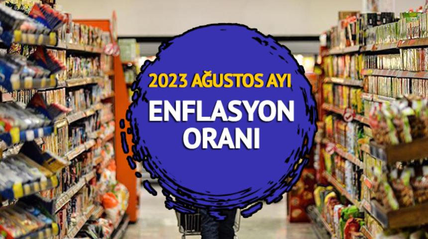 AĞUSTOS AYI ENFLASYON ORANI 2023: TÜİK enflasyon oranı ne oldu, yüzde kaç? TÜİK'ten son dakika açıklaması!