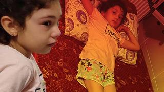 Küçük Reyyan, balkonda uyuduğu sırada hayatının şokunu yaşadı! Acı içerisinde uyandı