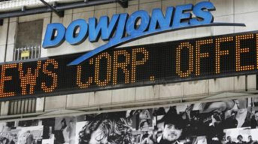 Dow Jones endeksi 8 bin 497 puan