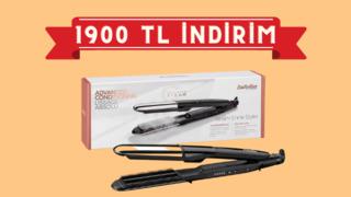 Fiyatı düştü! Babyliss Steam Mist Buharlı Saç Düzleştirici'de 1900 TL indirim