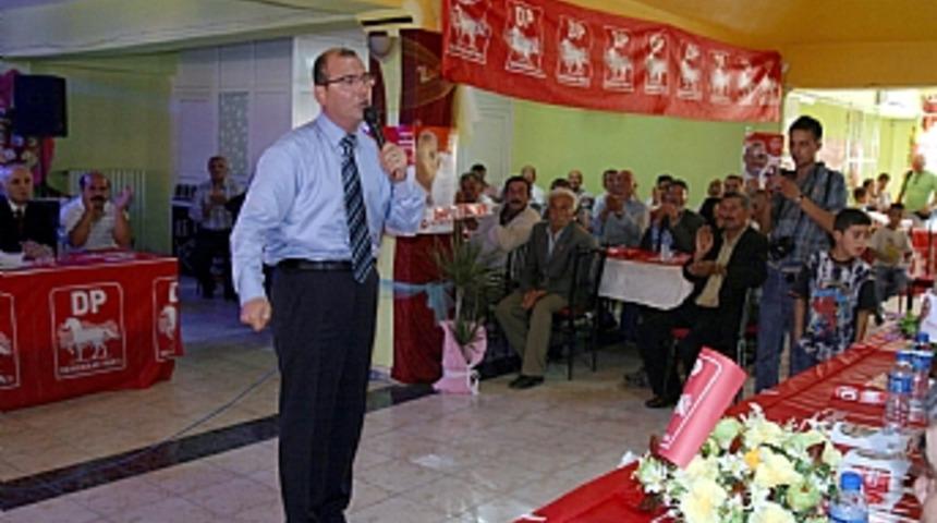 DP Lideri Soylu Niğde'de