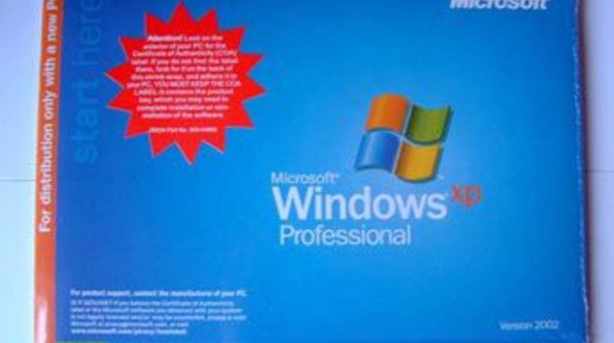 Sahte Windows paketlerine dikkat