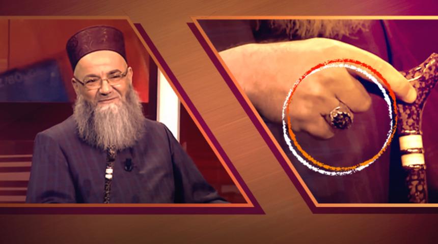 Ahmet Hakan canlı yayında yüzük ve bastonun fiyatını sorunca... Cübbeli Ahmet'ten itiraf! 'Hepsini o seçiyor...'