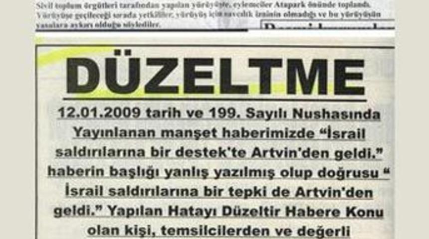 Yanlış manşet ortalığı karıştırdı