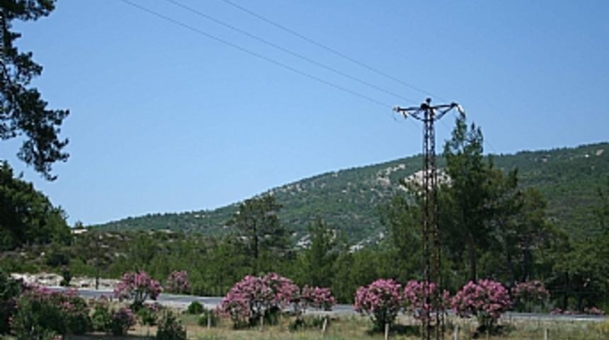 K&ouml;y&uuml;n y&uuml;ksek gerilim hattı &ccedil;alındı 