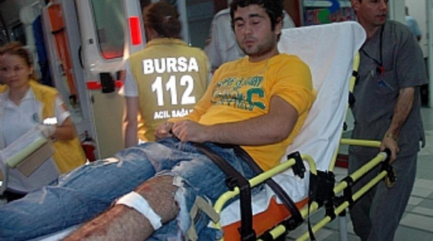 Şenlik alanında bı&ccedil;aklandı     