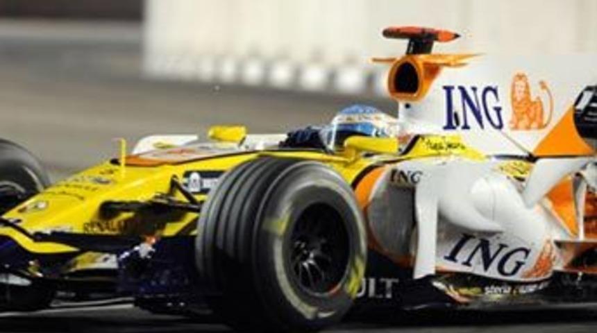 Olaylı yarış Alonso'nun